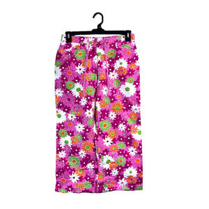 Women's Vintage Retro Floral Sag Harbor Pants 12